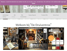 Tablet Screenshot of druiventros.com